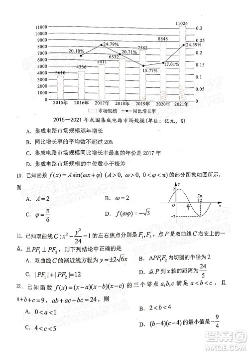 腾云联盟2022-2023学年度上学期高三年级八月联考数学试卷及答案