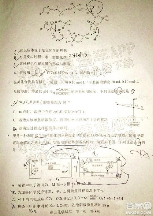 腾云联盟2022-2023学年度上学期高三年级八月联考化学试卷及答案