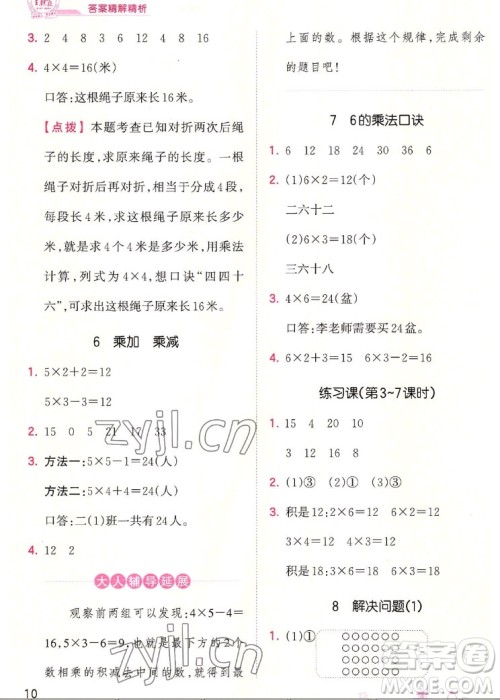 江西人民出版社2022王朝霞创维新课堂数学二年级上册RJ人教版答案 江西人民出版社2022王朝霞创维新课堂数学二年级上册RJ人教版答案