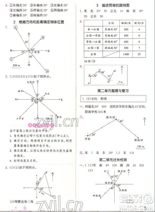 江西人民出版社2022王朝霞创维新课堂数学六年级上册RJ人教版答案