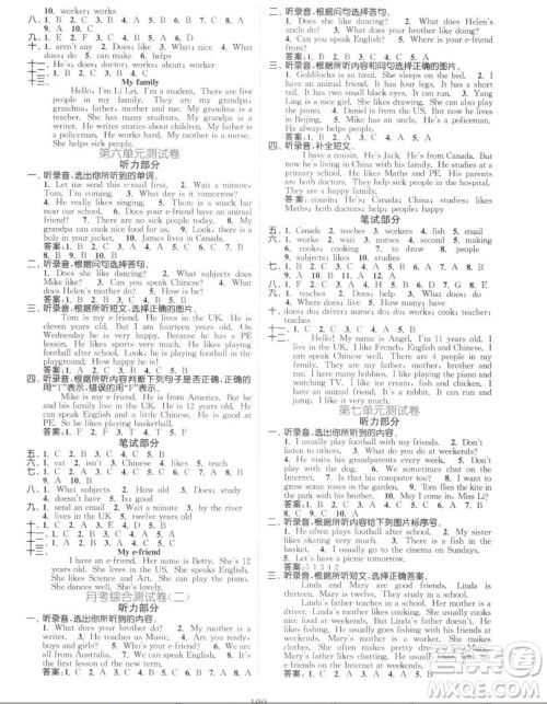 北方妇女儿童出版社2022秋江苏金考卷英语五年级上册江苏版答案 北方妇女儿童出版社2022秋江苏金考卷英语五年级上册江苏版答案