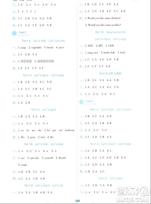 延边人民出版社2022优秀生作业本英语四年级上册人教版答案 延边人民出版社2022优秀生作业本英语四年级上册人教版答案