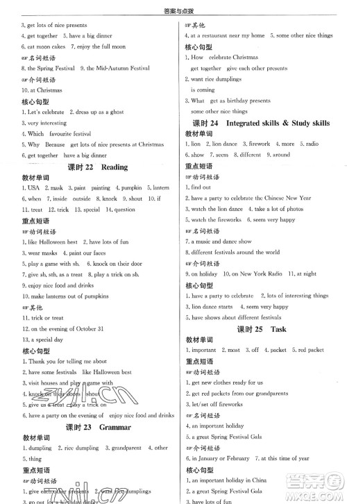 龙门书局2022启东中学作业本七年级英语上册YL译林版答案 龙门书局2022启东中学作业本七年级英语上册YL译林版答案