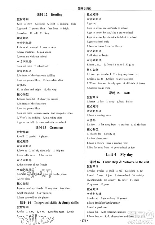 龙门书局2022启东中学作业本七年级英语上册YL译林版苏州专版答案 龙门书局2022启东中学作业本七年级英语上册YL译林版苏州专版答案