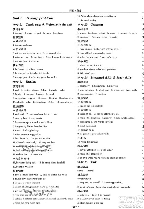 龙门书局2022启东中学作业本九年级英语上册YL译林版答案 龙门书局2022启东中学作业本九年级英语上册YL译林版答案