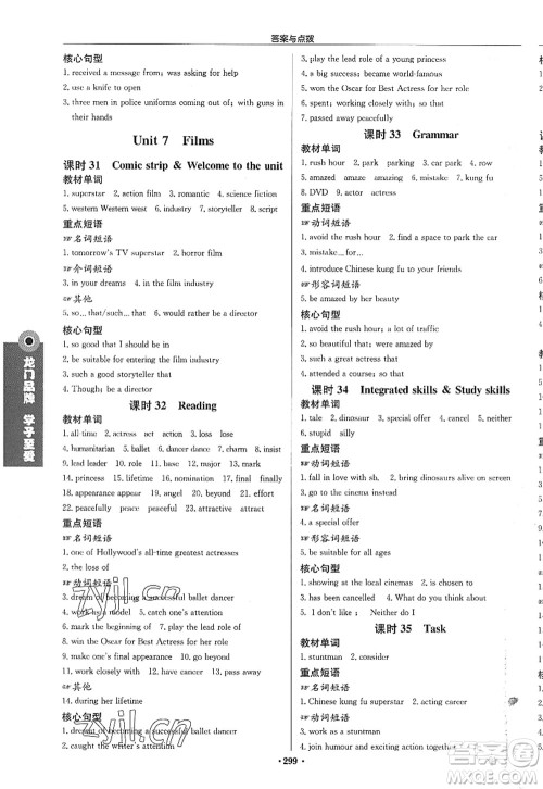 龙门书局2022启东中学作业本九年级英语上册YL译林版淮安专版答案 龙门书局2022启东中学作业本九年级英语上册YL译林版淮安专版答案