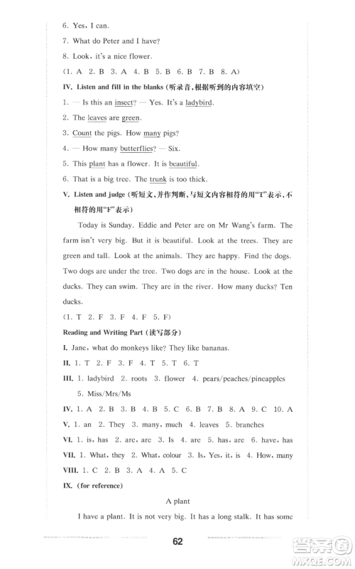 华东师范大学出版社2022上海名校名卷三年级上册英语牛津版参考答案 华东师范大学出版社2022上海名校名卷三年级上册英语牛津版参考答案