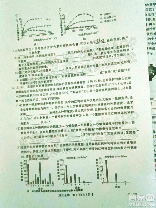 2023届广东金太阳8月高三联考生物试题及答案