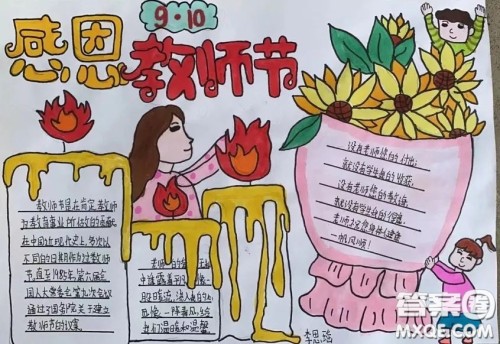 2022教师节手抄报图片汇总 关于2022教师节手抄报的图片简洁