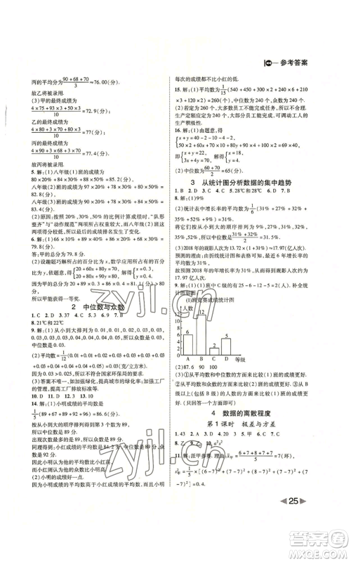 北方妇女儿童出版社2022胜券在握打好基础作业本八年级上册数学北师大版参考答案 北方妇女儿童出版社2022胜券在握打好基础作业本八年级上册数学北师大版参考答案