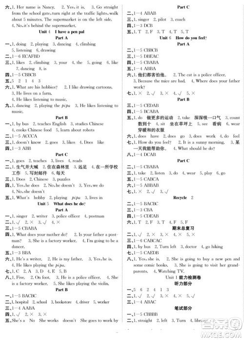 合肥工业大学出版社2022快乐学习随堂练英语六年级上册RJ人教版答案 合肥工业大学出版社2022快乐学习随堂练英语六年级上册RJ人教版答案