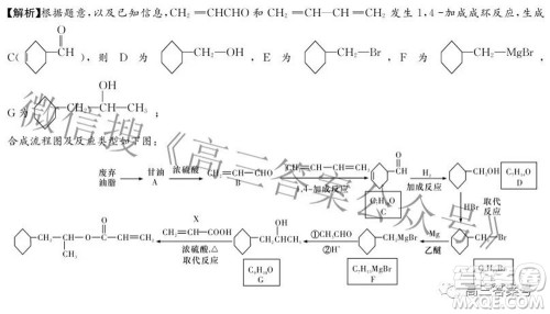 雅礼中学2023届高三月考试卷二化学试题及答案