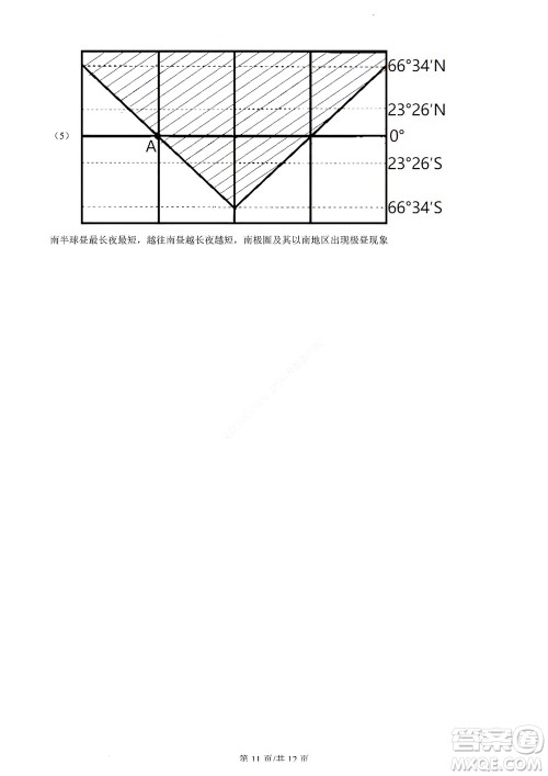 2022学年第一学期浙江省精诚联盟10月联考高二年级地理学科试题及答案