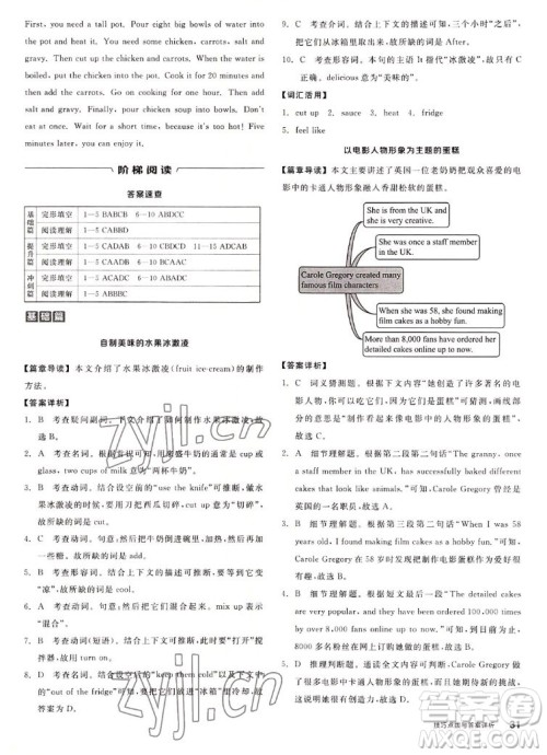 阳光出版社2022秋练就优等生英语八年级上册RJ人教版答案