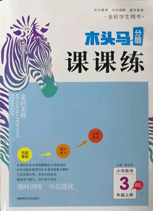 湖南师范大学出版社2022木头马分层课课练三年级上册数学北师大版参考答案