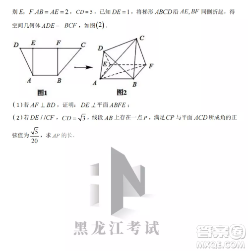 2022-2023齐齐哈尔市八校联合体高二上学期数学期中试卷答案