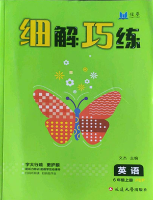 延边大学出版社2022细解巧练六年级上册英语人教版参考答案
