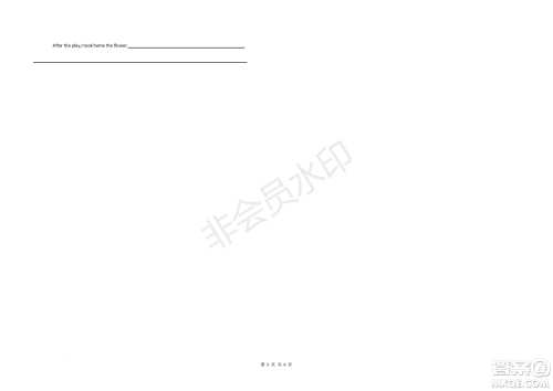 浙江省A9协作体2022学年第一学期期中联考高二英语试题答案