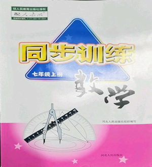 河北人民出版社2022同步训练七年级上册数学人教版参考答案