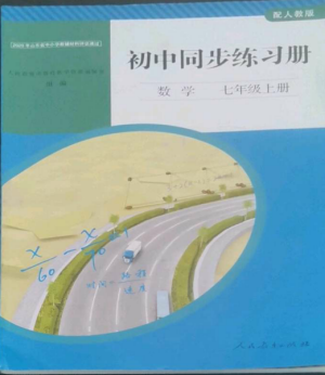 人民教育出版社2022同步练习册七年级数学上册人教版山东专版参考答案