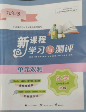 广西师范大学出版社2022新课程学习与测评单元双测九年级化学全册鲁教版C版参考答案