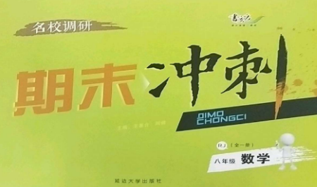 延边大学出版社2022名校调研期末冲刺八年级数学全册人教版参考答案