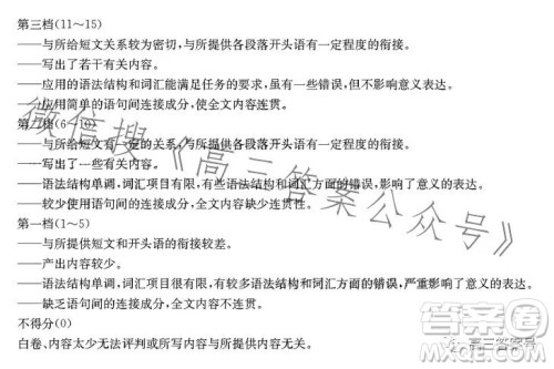 2023河北金太阳高三联考23302C英语试卷答案 2023河北金太阳高三联考23302C英语试卷答案