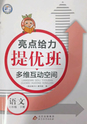 北京教育出版社2023亮点给力提优班多维互动空间六年级语文下册人教版参考答案