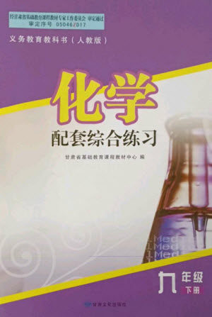 甘肃文化出版社2023化学配套综合练习九年级下册人教版参考答案 甘肃文化出版社2023化学配套综合练习九年级下册人教版参考答案
