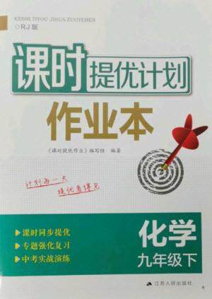 江苏人民出版社2023课时提优计划作业本九年级化学下册人教版参考答案