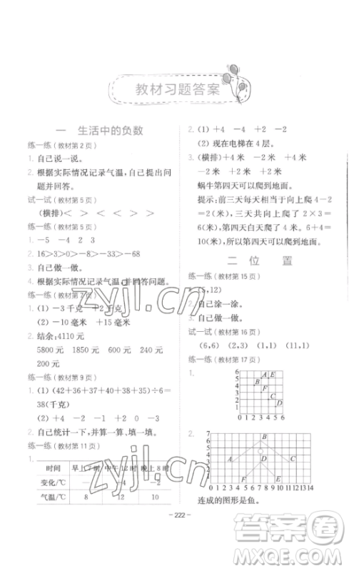 陕西师范大学出版总社有限公司2023全易通小学数学六年级下册冀教版