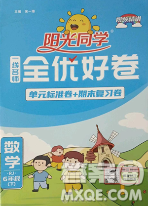江西教育出版社2023阳光同学一线名师全优好卷六年级数学下册人教版参考答案
