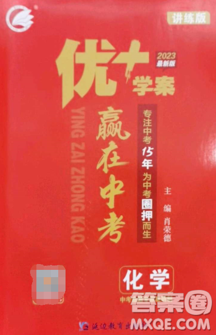 延边教育出版社2023最新版优+学案赢在中考化学讲练版答案