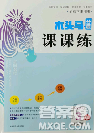 湖南师范大学出版社2023木头马分层课课练三年级数学下册人教版参考答案