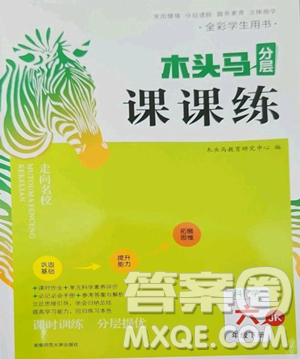 湖南师范大学出版社2023木头马分层课课练六年级科学下册教科版参考答案