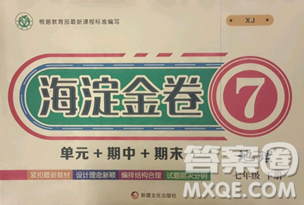 新疆文化出版社2023海淀金卷七年级地理下册湘教版参考答案