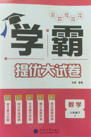 河海大学出版社2023学霸提优大试卷八年级数学下册苏科版参考答案