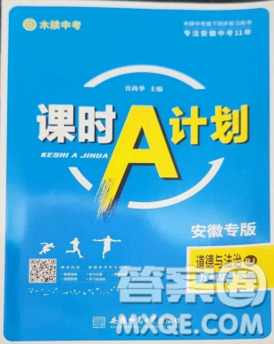 安徽师范大学出版社2023课时A计划九年级道德与法治下册人教版安徽专版答案