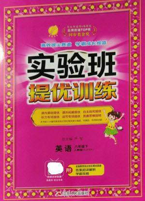 江苏人民出版社2023实验班提优训练六年级英语下册人教PEP版参考答案