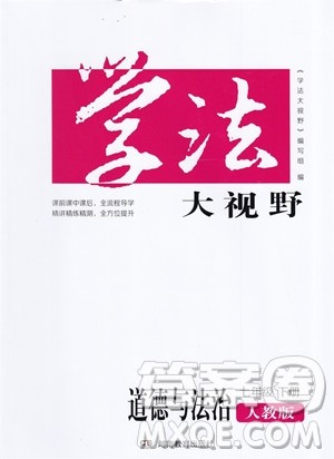 湖南教育出版社2023学法大视野七年级下册道德与法治人教版参考答案 湖南教育出版社2023学法大视野七年级下册道德与法治人教版参考答案