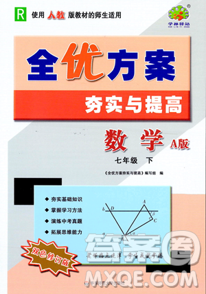 华东师范大学出版社2023全优方案夯实与提高七年级下册数学人教版A版参考答案