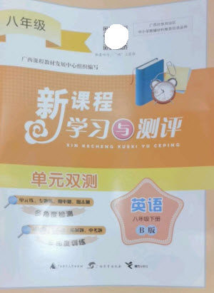 广西师范大学出版社2023新课程学习与测评单元双测八年级英语外研人教版B版参考答案