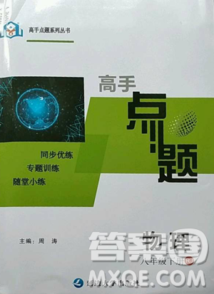 延边大学出版社2023高手点题八年级下册物理人教版参考答案