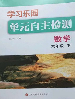 江苏凤凰少年儿童出版社2023学习乐园单元自主检测六年级数学下册苏教版参考答案