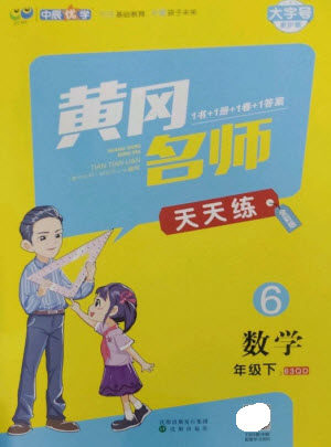 沈阳出版社2023黄冈名师天天练六年级数学下册青岛版参考答案