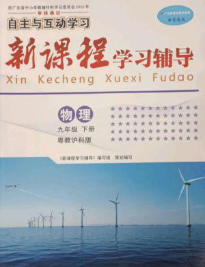 广西师范大学出版社2023新课程学习辅导九年级物理下册沪粤版参考答案