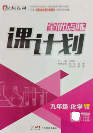 广东经济出版社2023全优点练课计划九年级化学下册人教版参考答案