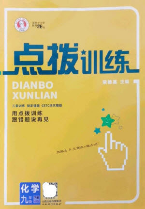 山西教育出版社2023点拨训练九年级化学下册沪教版参考答案