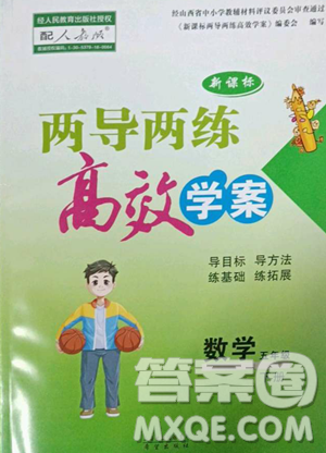 希望出版社2023新课标两导两练高效学案五年级下册数学人教版参考答案 希望出版社2023新课标两导两练高效学案五年级下册数学人教版参考答案