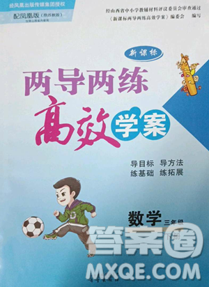 希望出版社2023新课标两导两练高效学案三年级下册数学凤凰版参考答案 希望出版社2023新课标两导两练高效学案三年级下册数学凤凰版参考答案